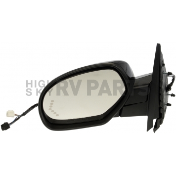 Dorman Exterior Mirror Powered Oval Black Single - 955-1013