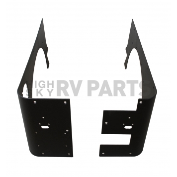 Paramount Automotive Body Corner Guard - Steel Black Set Of 2 - 510043