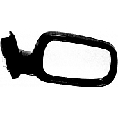 Dorman Exterior Mirror Powered Rectangular Black Single - 955-148