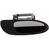 Help! By Dorman Exterior Door Handle - Plastic Silver Lever And Black Housing Single - 83836
