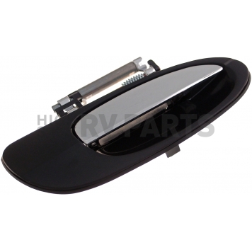 Help! By Dorman Exterior Door Handle - Plastic Silver Lever And Black Housing Single - 83836-2