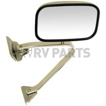 Dorman Exterior Mirror Manual Rectangular Silver Single - 955-180