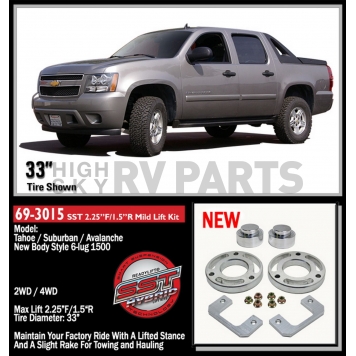 ReadyLIFT SST Series 4 Inch Lift Kit Suspension - 693015-1
