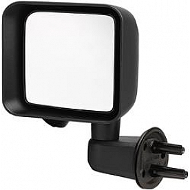 Dorman Exterior Mirror Manual Square Black Single - 955-956