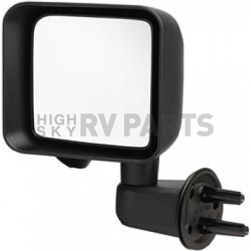 Dorman Exterior Mirror Manual Square Black Single - 955-956