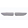 Street Scene Bumper Grille Insert Mesh Chrome Plated Silver Steel - 95078610