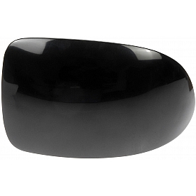 Dorman Exterior Mirror Cover Left Side Black Plastic Single - 959-005
