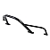 Warrior Products Grille Guard 1-1/2 Inch Black Powder Coated Steel - 59010