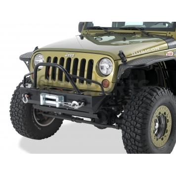 Warrior Products Grille Guard 1-1/2 Inch Black Powder Coated Steel - 59010-1