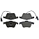 Stop Tech/ Power Slot Brake Pad - 308.09151