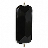 Velvac Exterior Mirror Manual Rectangular Black - 708001