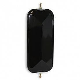 Velvac Exterior Mirror Manual Rectangular Black - 708001