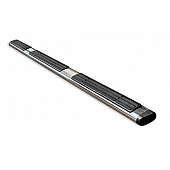 Go Rhino Nerf Bar - Truck Wheel To Wheel Stainless Steel Oval 6 Inch - 660104PS