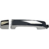 Help! By Dorman Exterior Door Handle - Plastic Silver/ Black Single - 81298