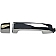 Help! By Dorman Exterior Door Handle - Plastic Silver/ Black Single - 81298