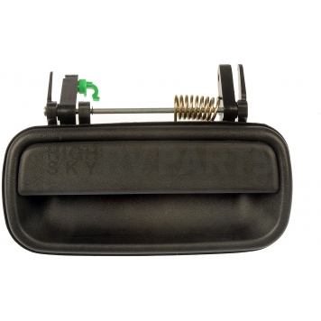 Help! By Dorman Exterior Door Handle - Plastic Black Single - 80854