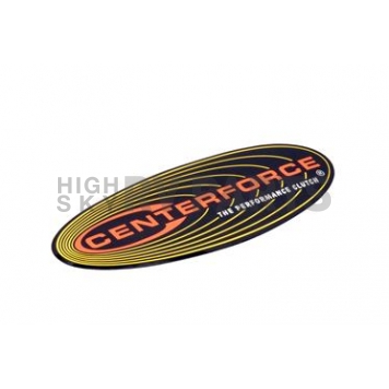 Centerforce Decal - Vinyl Black/ Orange/ Yellow - 970506