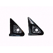 Street Scene Exterior Mirror Bracket Black ABS Plastic Set Of 2 - 95013510