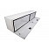 Dee Zee Tool Box Side Mount White Textured Powder Coated Aluminum 16 Cubic Feet - DZ71WH