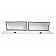 Dee Zee Tool Box Side Mount White Textured Powder Coated Aluminum 16 Cubic Feet - DZ71WH