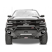 Fab Fours Bumper Vengeance 1-Piece Design Steel Black - CS19-D4052-1