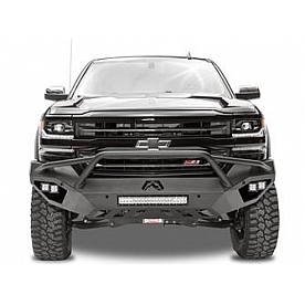 Fab Fours Bumper Vengeance 1-Piece Design Steel Black - CS19-D4052-1