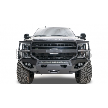 Fab Fours Bumper Vengeance 1-Piece Design Steel Black - CS19-X4051-1