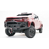 Fab Fours Bumper Vengeance 1-Piece Design Steel Black - CS19-X4052-1