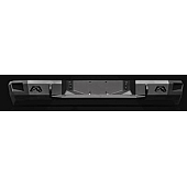 Fab Fours Bumper Premium 1-Piece Design Steel Black - DR03-W1050-1