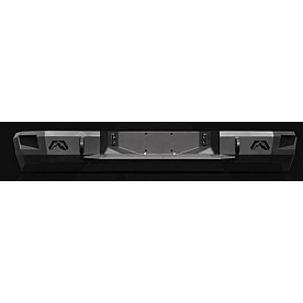 Fab Fours Bumper Premium 1-Piece Design Steel Black - DR03-W1050-1