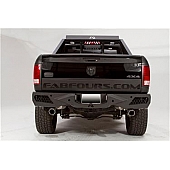 Fab Fours Bumper Vengeance 1-Piece Design Steel Black - DR09-E2951-1