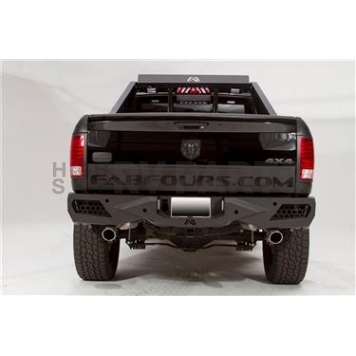 Fab Fours Bumper Vengeance 1-Piece Design Steel Black - DR09-E2951-1