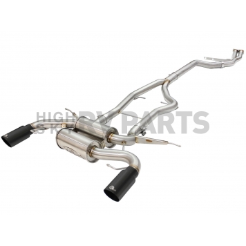 AFE Exhaust Mach Force XP Cat Back System - 49-36328-B