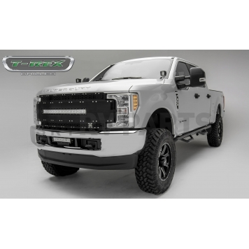T-Rex Truck Products Grille Insert - Mesh Rectangular Black Aluminum - 6315481-3