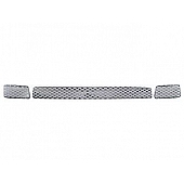 Street Scene Bumper Grille Insert Mesh Black Chrome Black Steel - 95076149