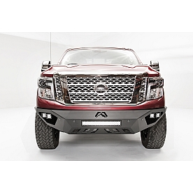 Fab Fours Bumper Vengeance 1-Piece Design Steel Black - NT16-D3751-1