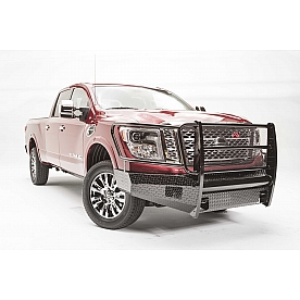 Fab Fours Bumper 1-Piece Design Steel Black - NT16-K3760-1