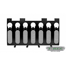 T-Rex Truck Products Grille Insert - Wire Mesh Rectangular Black Powder Coated Mild Steel - 6314841BR