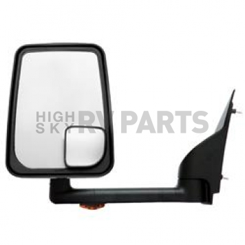 Velvac Exterior Mirror Remote Rectangular Black - 714571