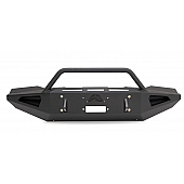 Fab Fours Bumper Red Steel 1-Piece Design Steel Black - DR06-RS1162-1