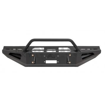 Fab Fours Bumper Red Steel 1-Piece Design Steel Black - DR94-RS1562-1