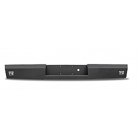 Fab Fours Bumper Red Steel 1-Piece Design Steel Black - DR94-RT1650-1