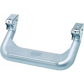 Carr Truck Step Titanium Silver Powder Coated Aluminum - 127444
