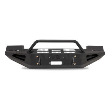 Fab Fours Bumper Red Steel 1-Piece Design Steel Black - FS05-RS1262-1