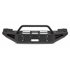 Fab Fours Bumper Red Steel 1-Piece Design Steel Black - CS07-RS2062-1