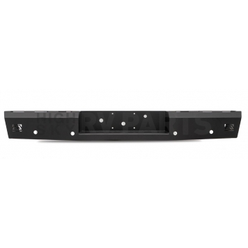 Fab Fours Bumper Red Steel 1-Piece Design Steel Black - CS07-RT1850-1