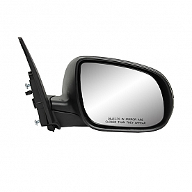 K-Source Exterior Mirror Electric Rectangular Black Single - 75567K