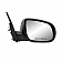 K-Source Exterior Mirror Electric Rectangular Black Single - 75567K