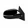 K-Source Exterior Mirror Electric Rectangular Black Single - 75567K