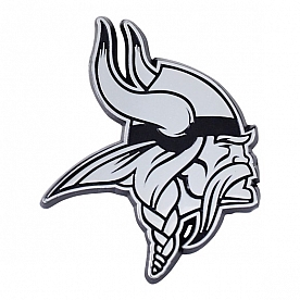Fan Mat Emblem - NFL Minnesota Vikings Logo Metal - 18708